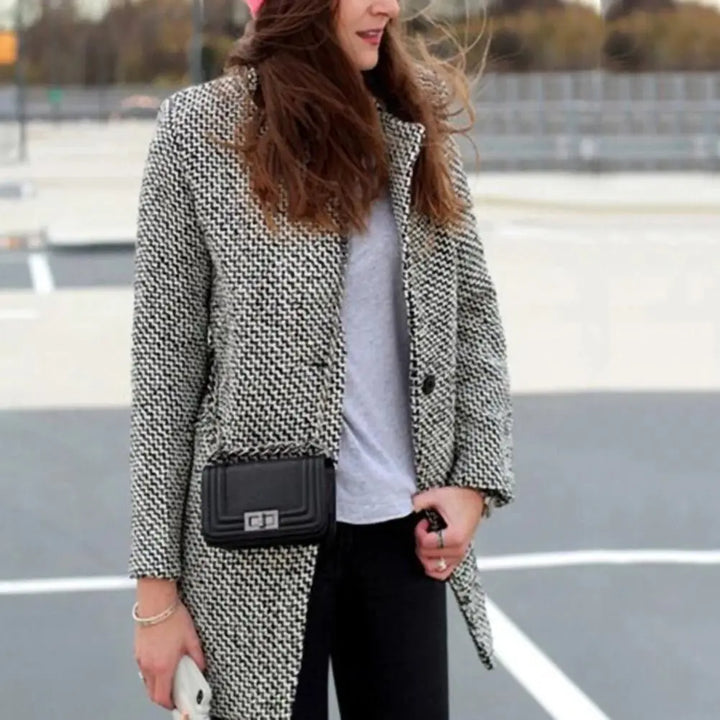 DELPHINE - ELEGANT LONG COAT