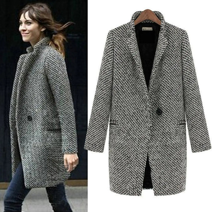 DELPHINE - ELEGANT LONG COAT