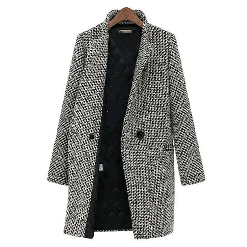 DELPHINE - ELEGANT LONG COAT