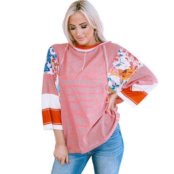 RAE – LIGHTWEIGHT PATCHWORK TOP