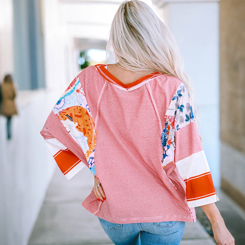 RAE – LIGHTWEIGHT PATCHWORK TOP