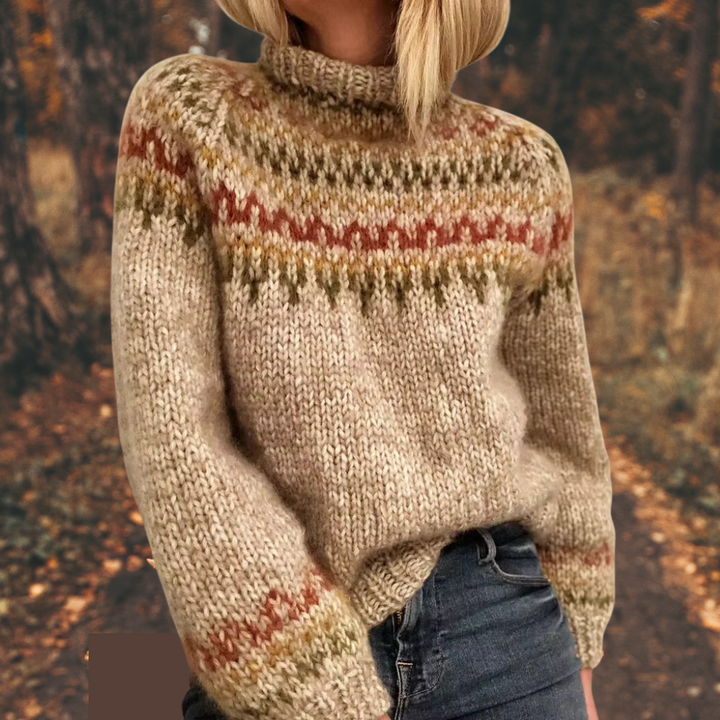 WILLOW - RETRO ICELANDIC SWEATER